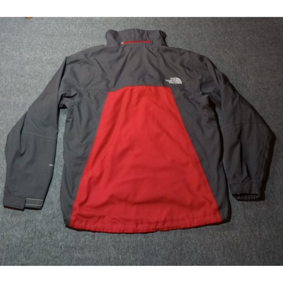 North Face HyVent Jacket Mens Sz Large Red Coat Full Zip Winter Ski Snow Hiking* - Picture 15 of 16